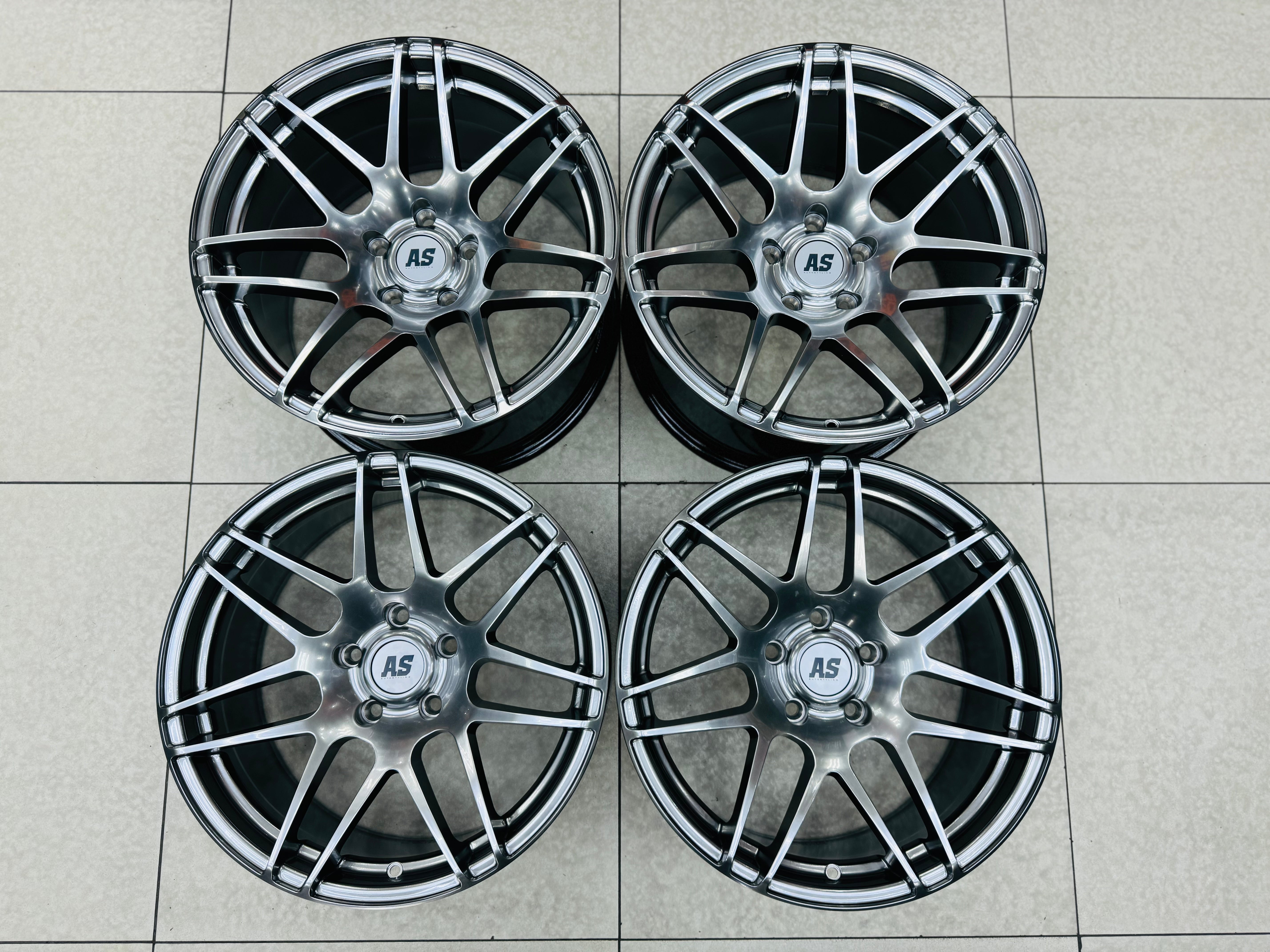 18” AS-RS9 FLOW FORMED CONCAVE WHEELS 5x120 PCD