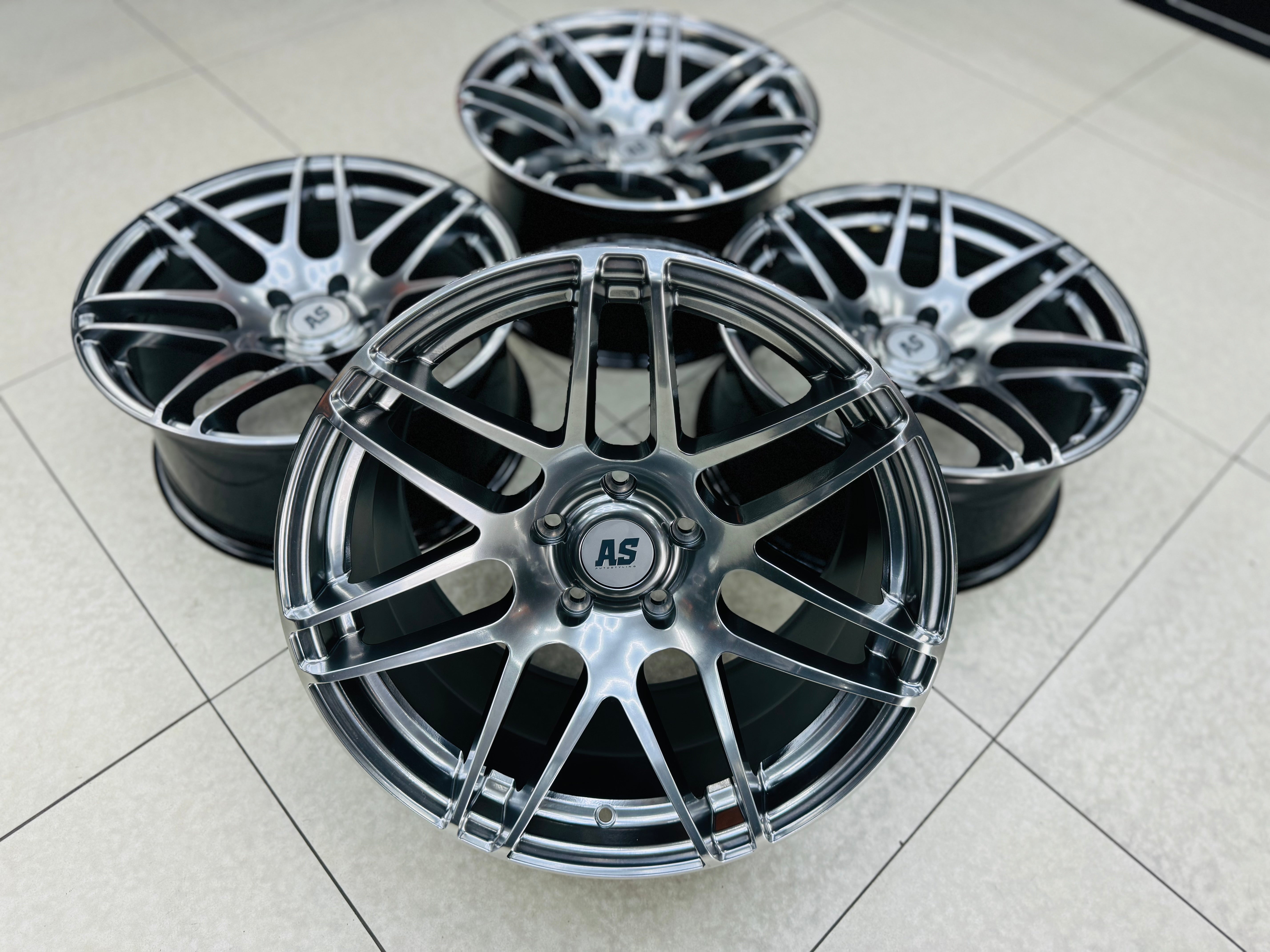 18” AS-RS9 FLOW FORMED CONCAVE WHEELS 5x120 PCD