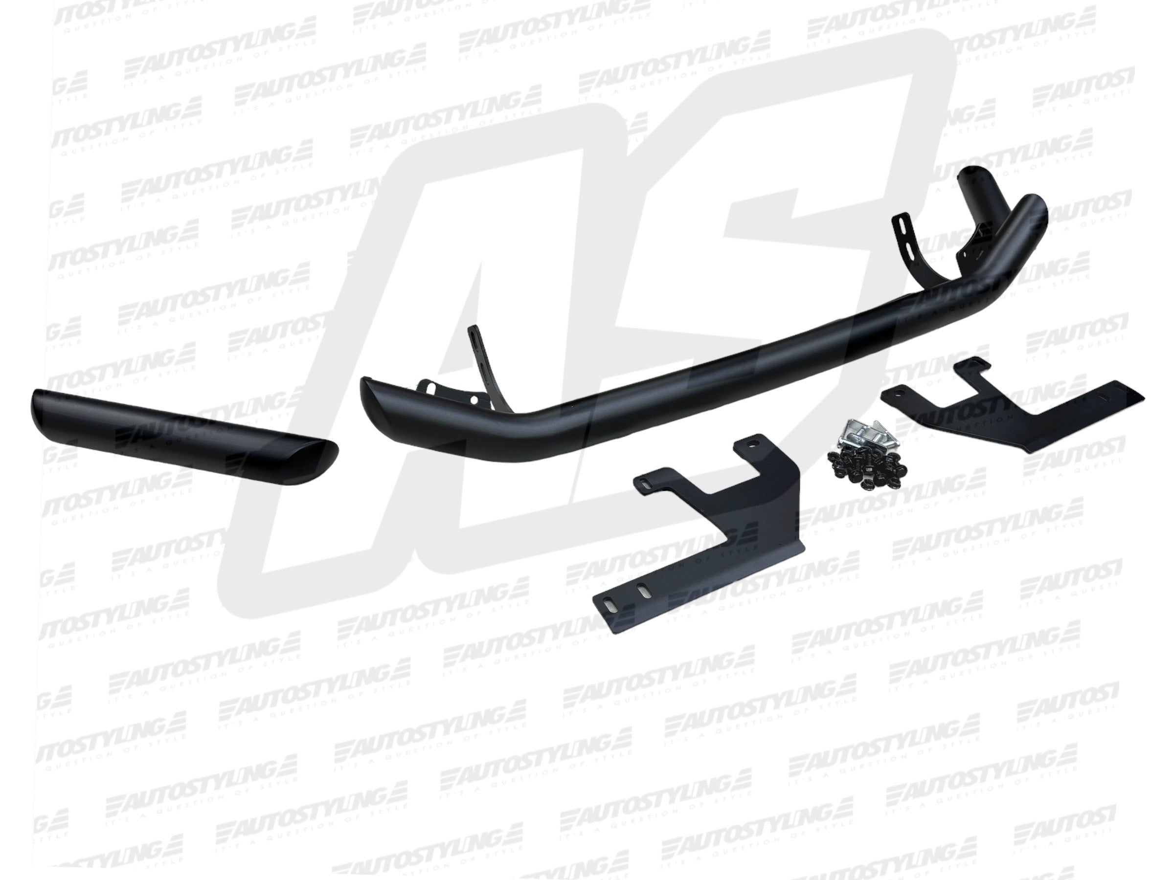 FORD RANGER/ EVEREST  NEXT GEN 2023 BUMPER GUARD / NUDGE BAR / STYLING BAR 3 PIECE BLACK FITS ALL NEW GENERATION FORD RANGERS