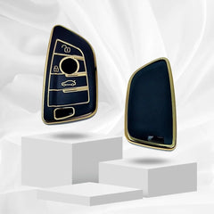 Key cover - BMW Design 2 smart g series black & gold