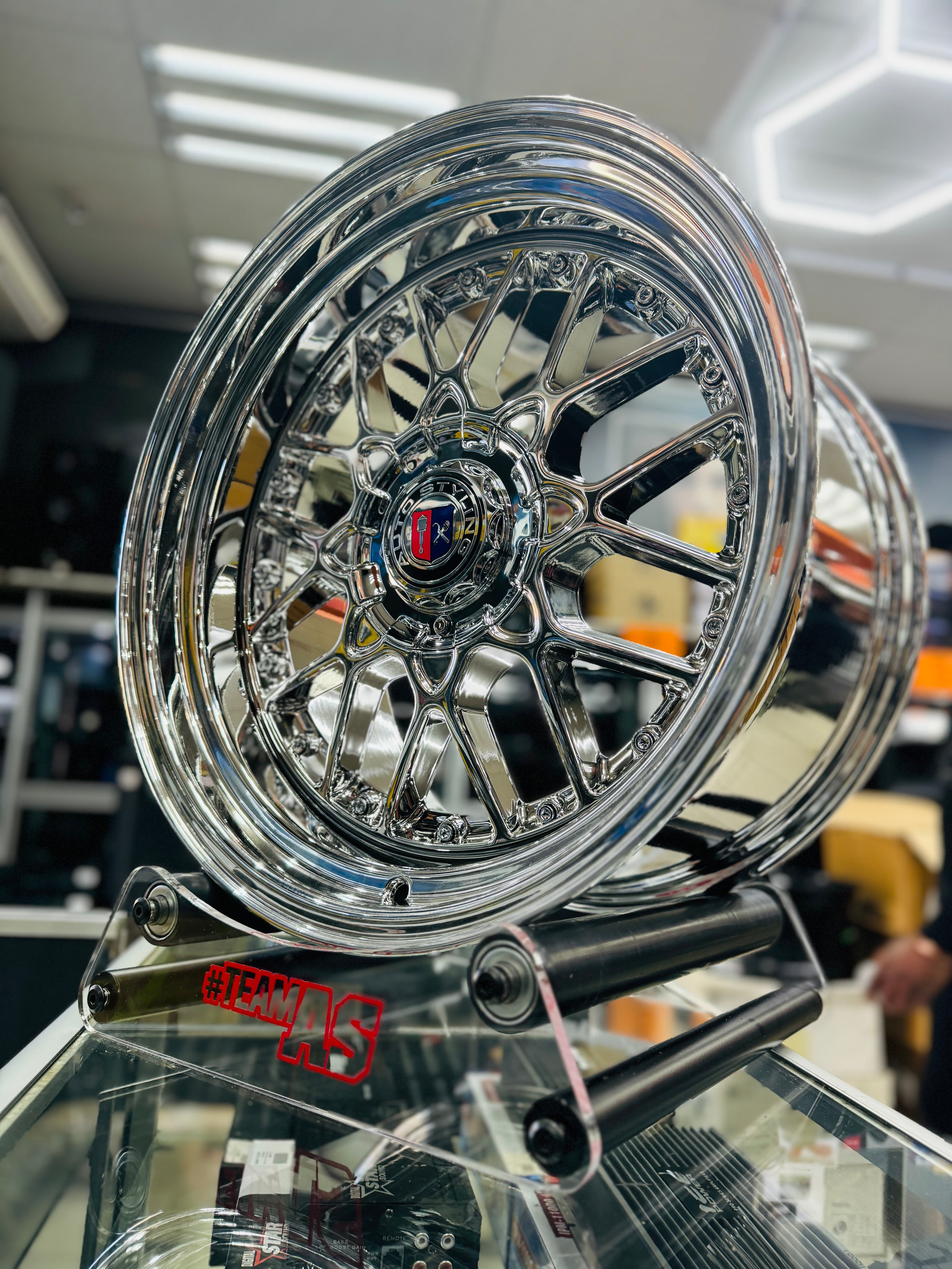 18” ” AS BSRC 5/112 & 5/120 CHROME NARROW WIDES