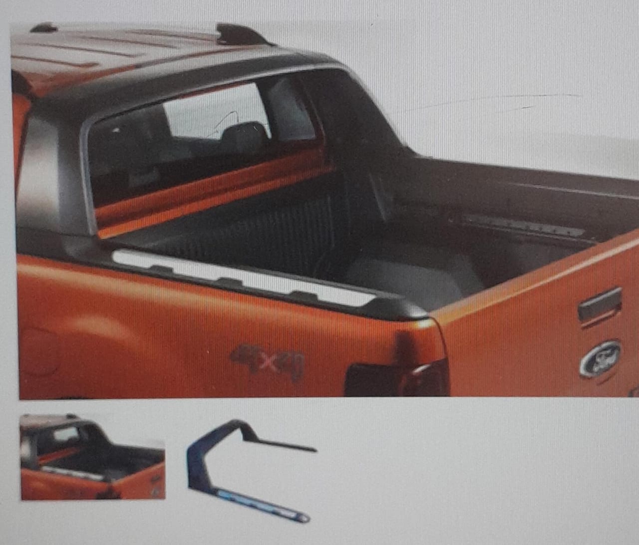 FORD RANGER T7 OEM Style Sports Roll Bar