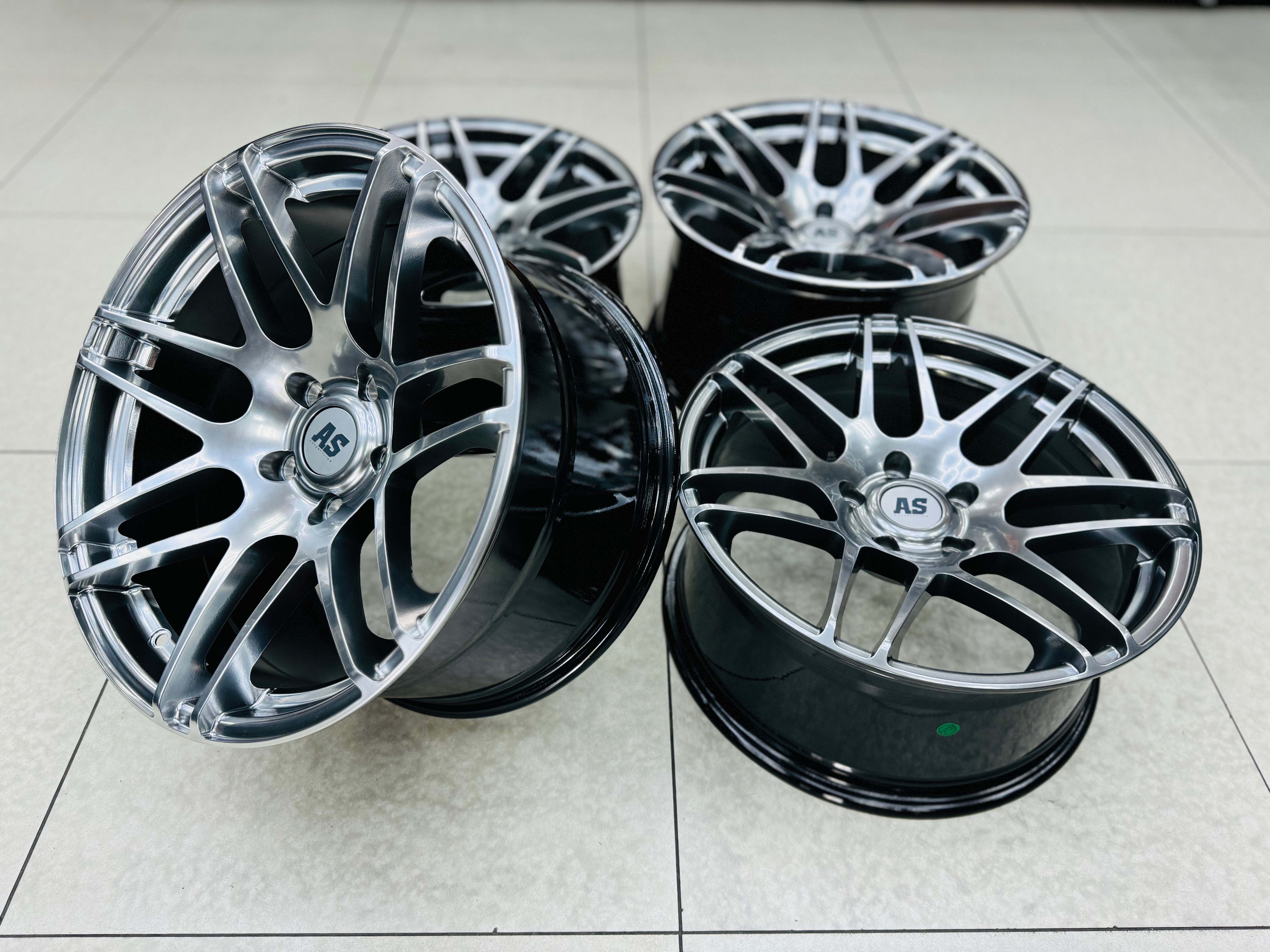 18” AS-RS9 FLOW FORMED CONCAVE WHEELS 5x120 PCD