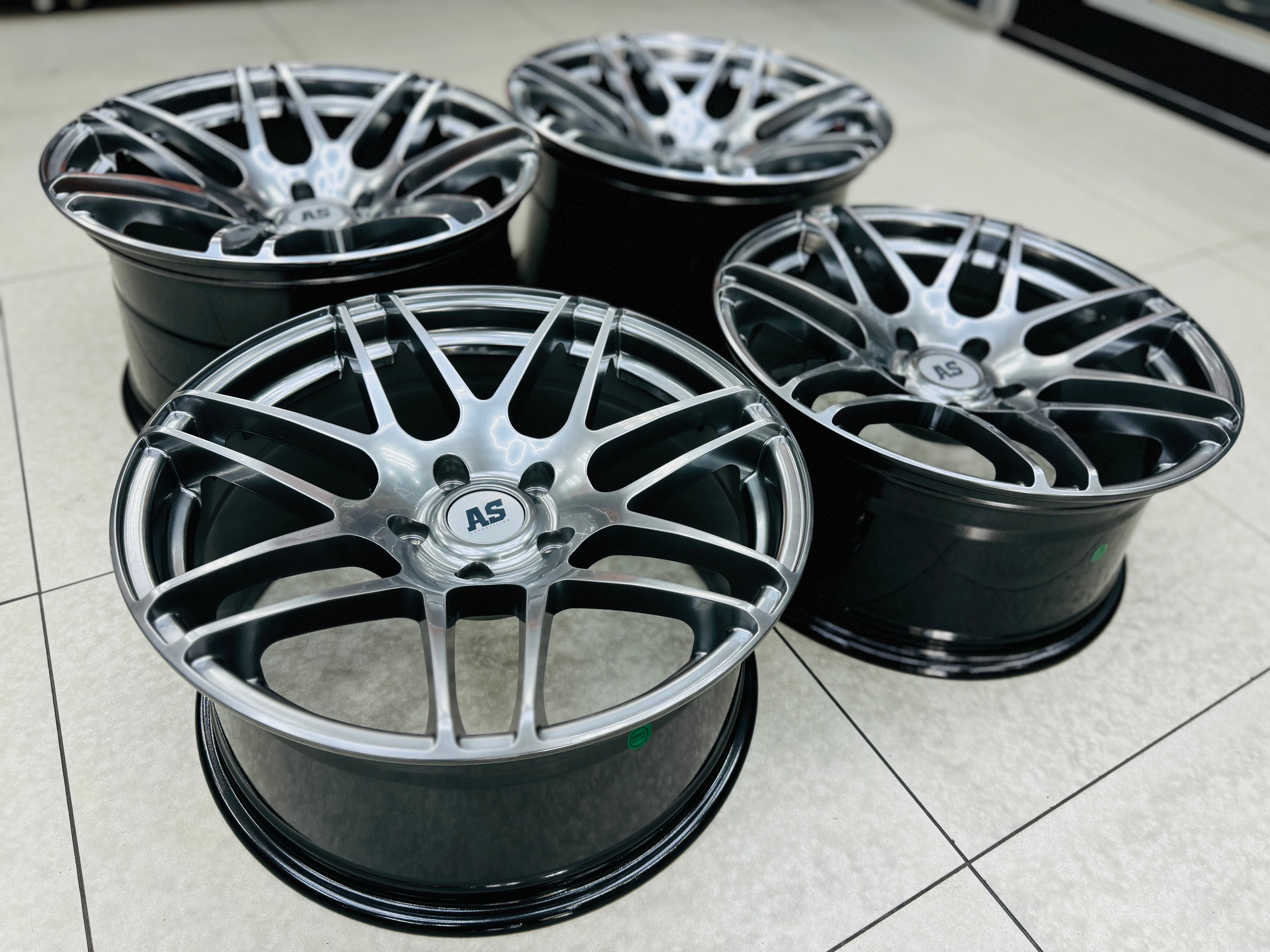 18” AS-RS9 FLOW FORMED CONCAVE WHEELS 5x120 PCD