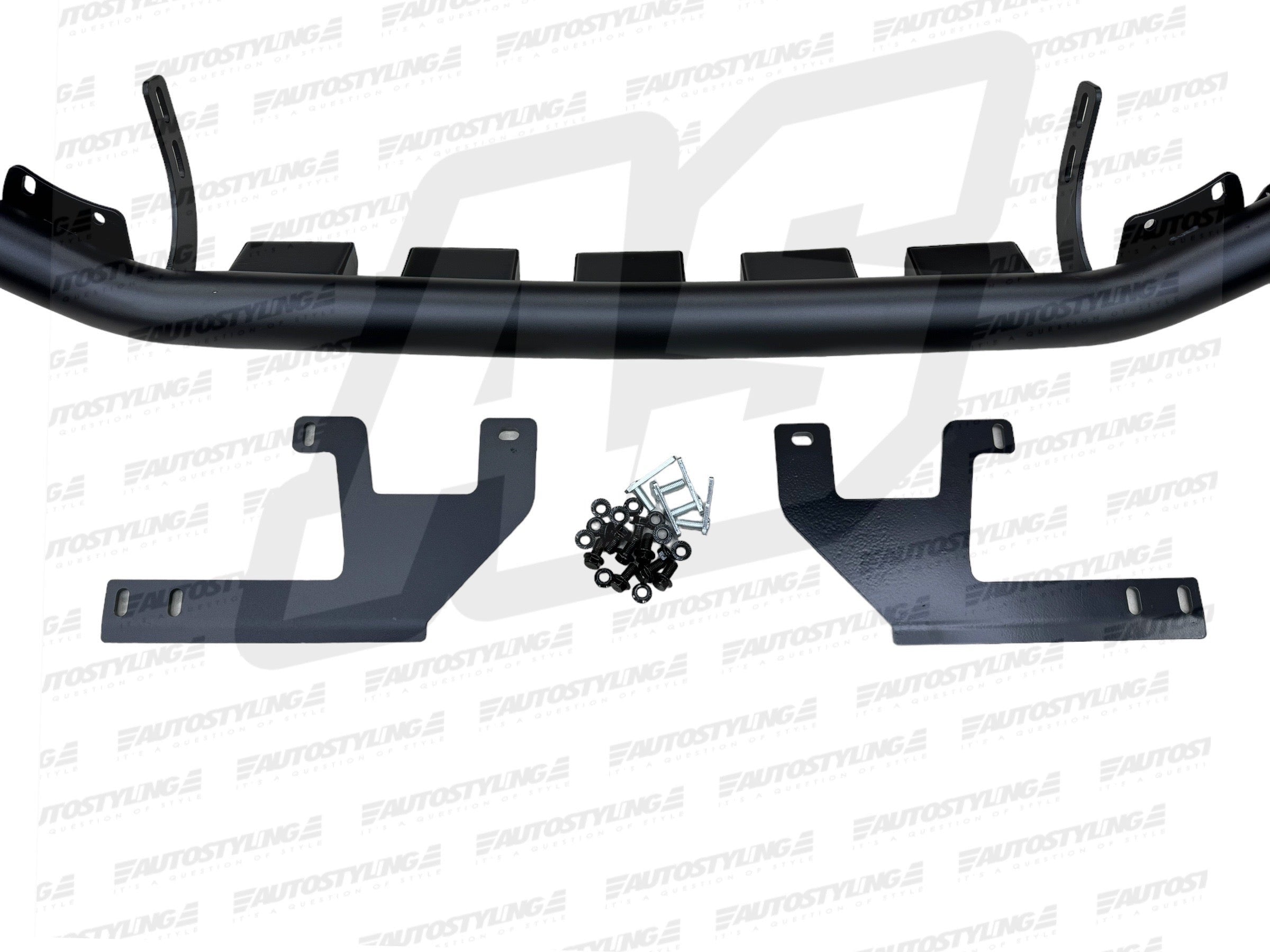 FORD RANGER/ EVEREST  NEXT GEN 2023 BUMPER GUARD / NUDGE BAR / STYLING BAR 3 PIECE BLACK FITS ALL NEW GENERATION FORD RANGERS