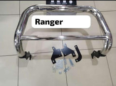 FORD RANGER T6 2012-2015 NON PDC NUDGE BAR CHROME