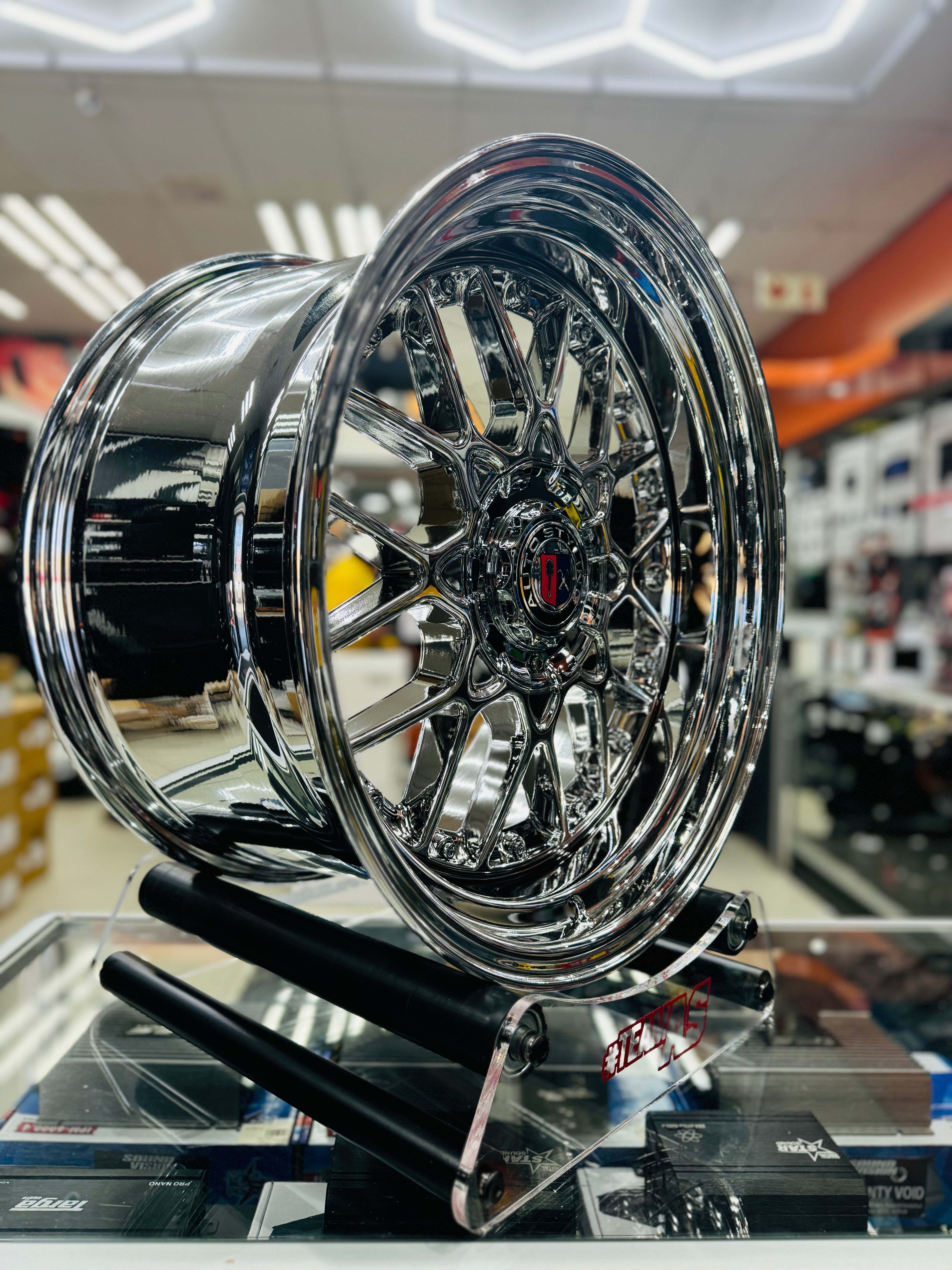 18” ” AS BSRC 5/112 & 5/120 CHROME NARROW WIDES