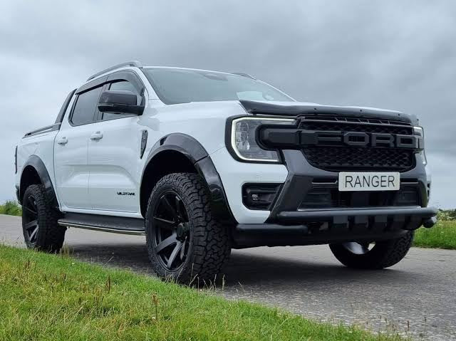 FORD RANGER/ EVEREST  NEXT GEN 2023 BUMPER GUARD / NUDGE BAR / STYLING BAR 3 PIECE BLACK FITS ALL NEW GENERATION FORD RANGERS