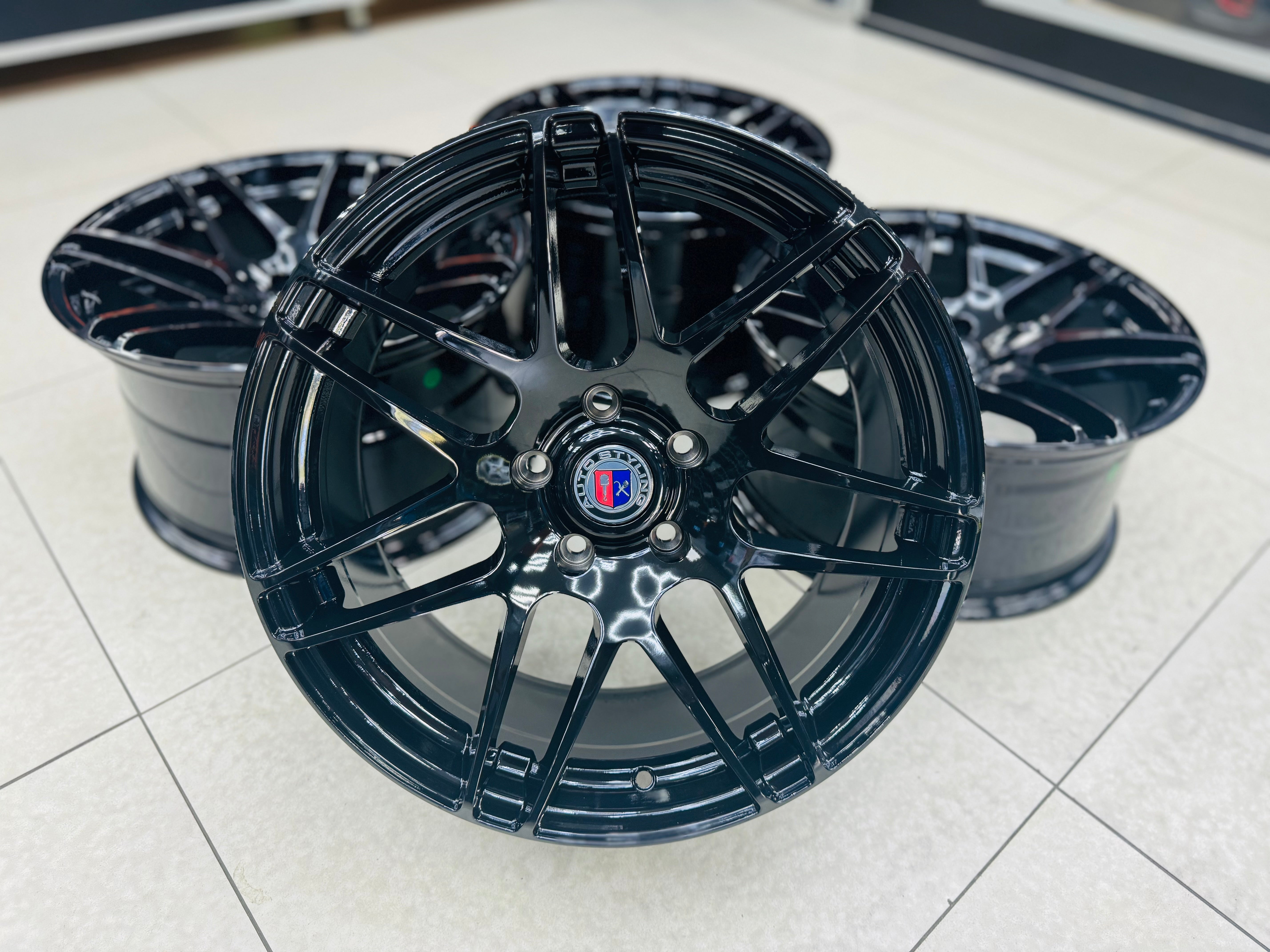 18” AS-RS9 FLOW FORMED CONCAVE WHEELS 5x120 PCD