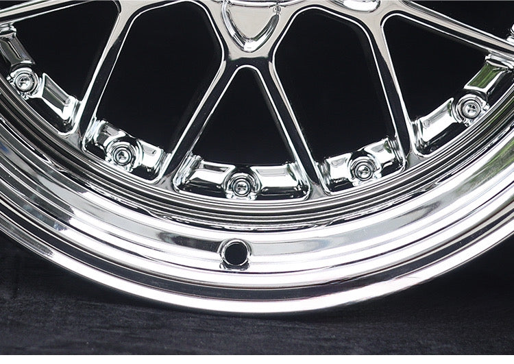 18” ” AS BSRC 5/112 & 5/120 CHROME NARROW WIDES