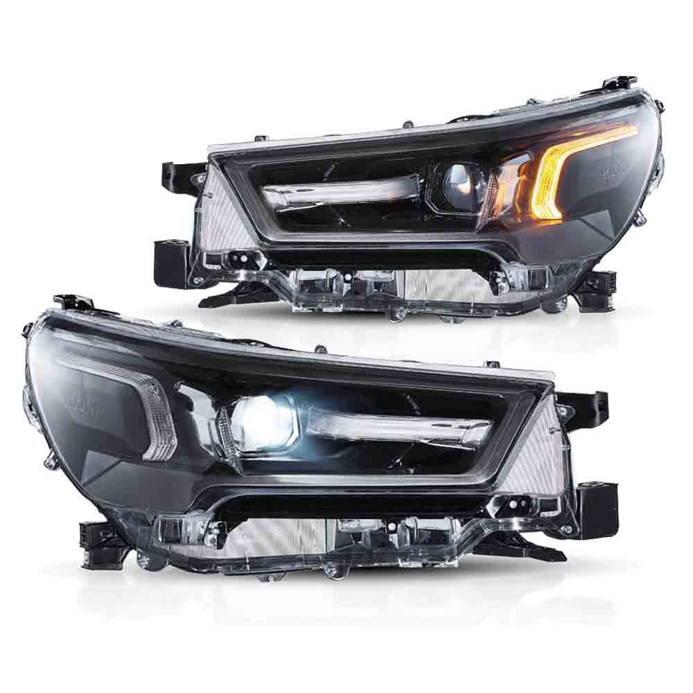 VLAND LED Headlights For 2020-2024 Toyota Hilux /Revo Front Lights (Pair)