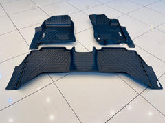 ISUZU DMAX 2022+  PLASTIC MOULDED HEAVY DUTY MAT SET