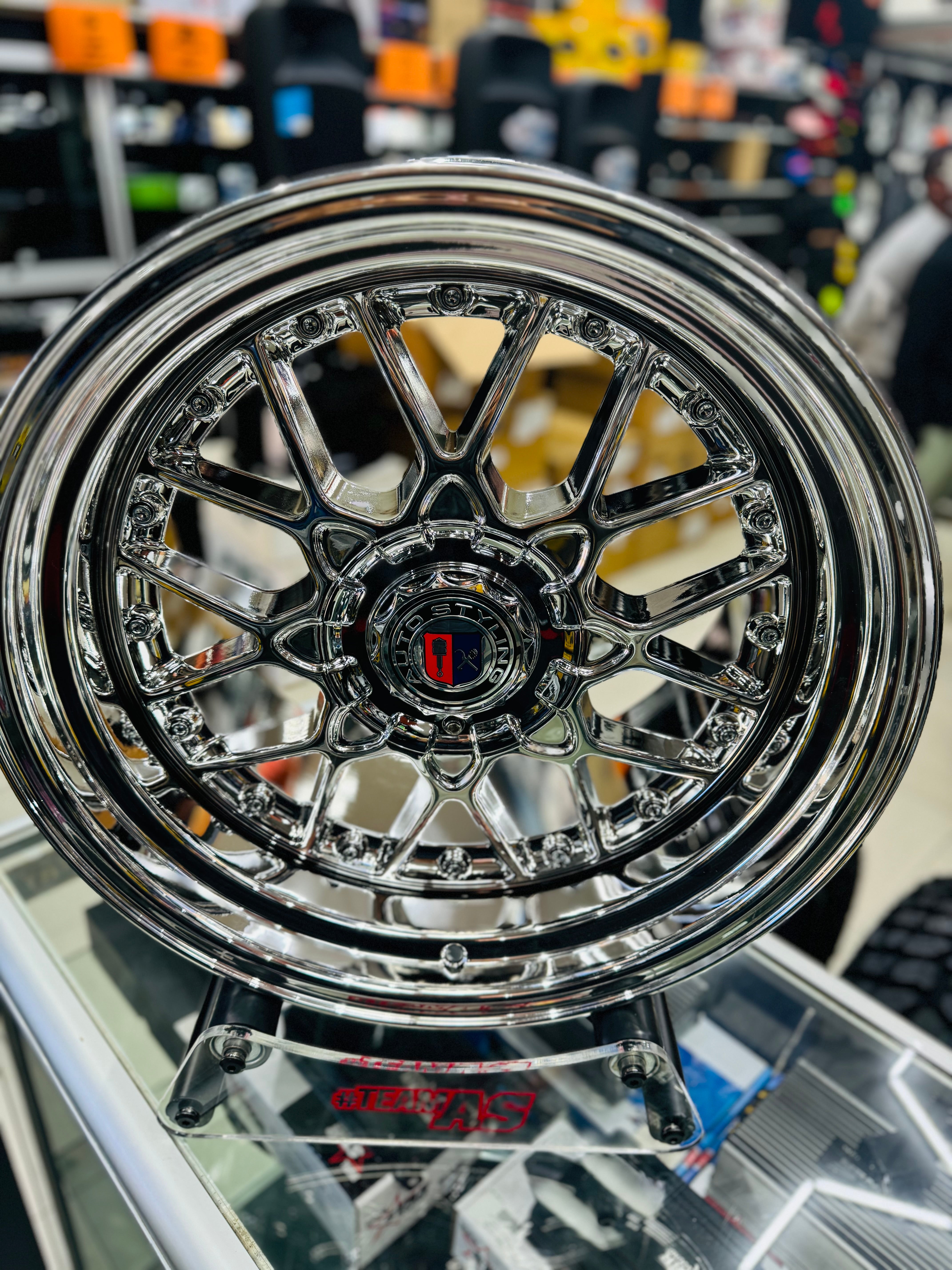 18” ” AS BSRC 5/112 & 5/120 CHROME NARROW WIDES