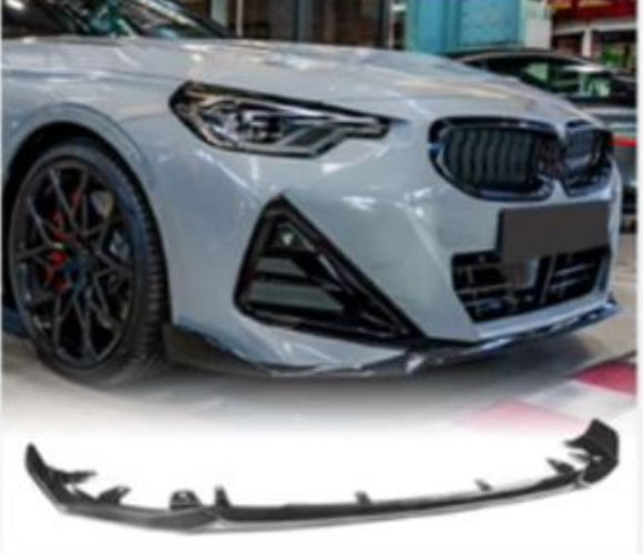 BMW G42  2 series coupe  FD 3PC LIP GLOSS BLACK