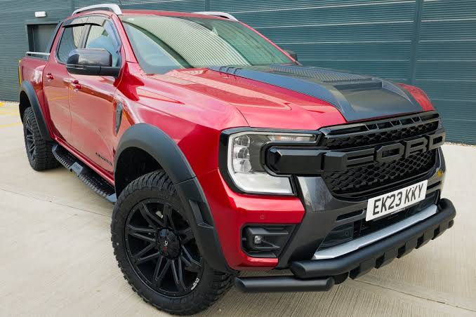 FORD RANGER/ EVEREST  NEXT GEN 2023 BUMPER GUARD / NUDGE BAR / STYLING BAR 3 PIECE BLACK FITS ALL NEW GENERATION FORD RANGERS