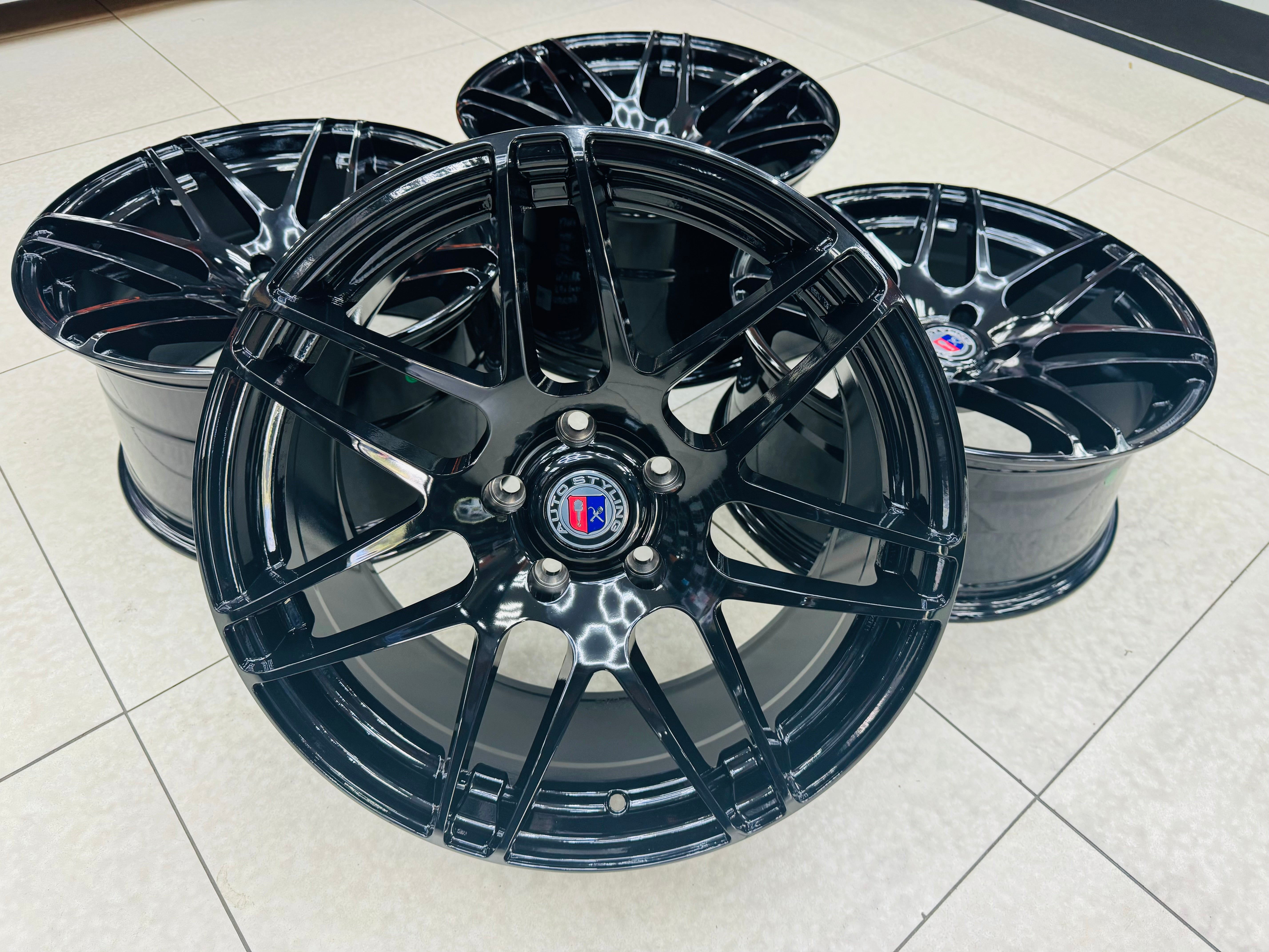 18” AS-RS9 FLOW FORMED CONCAVE WHEELS 5x120 PCD