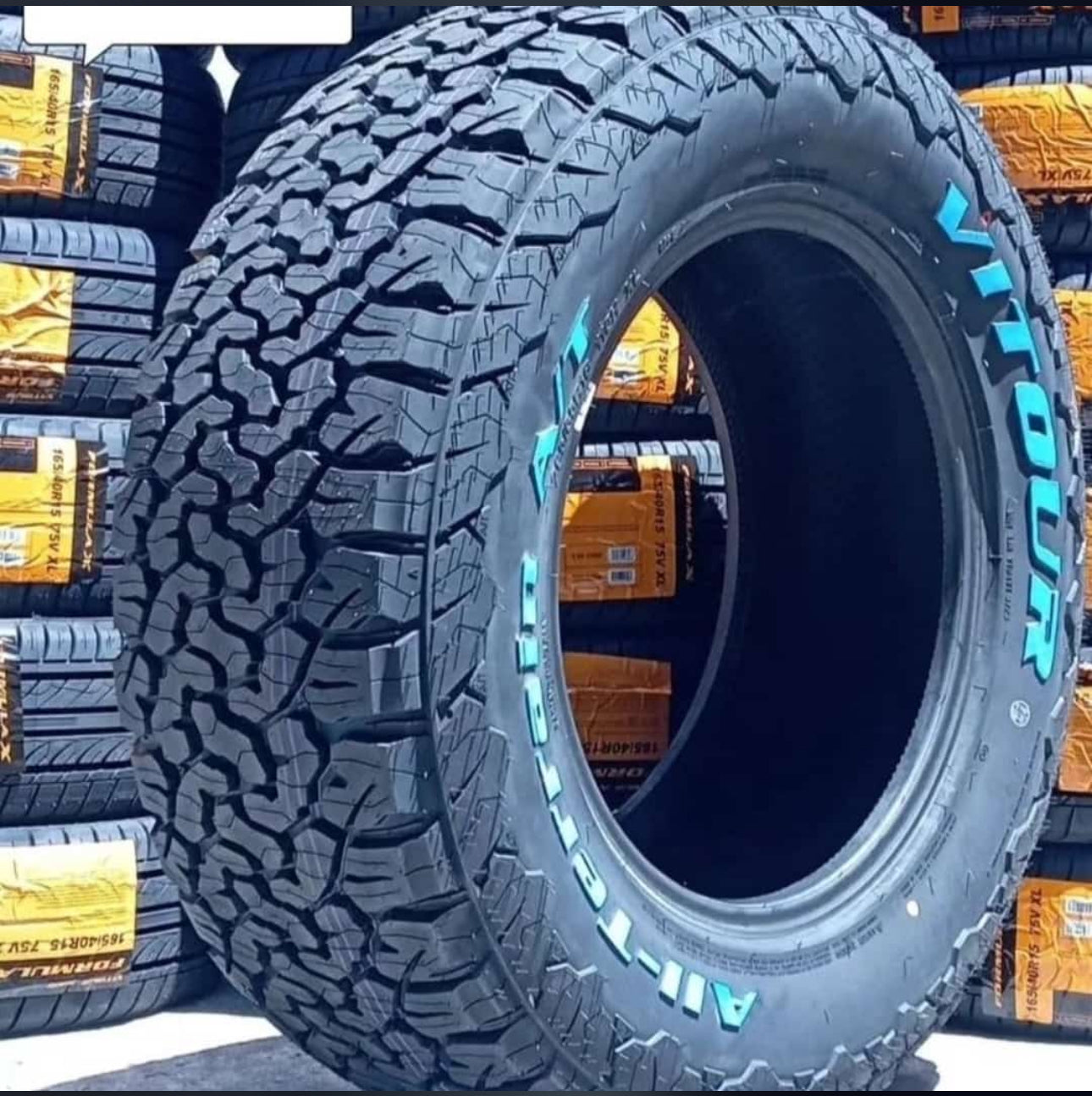 265/65/18 VITOUR BF STYLE ALL TERRAIN WHITE LETTER  TYRE