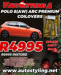 ARC COILOVERS VW POLO 8 (AW) 2018+