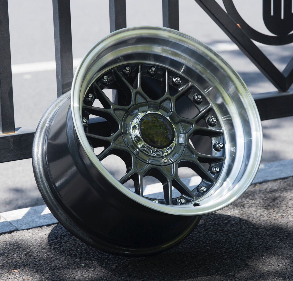 15'' AS- RC2 GUNMETAL   4/100 4/114 WHEELS