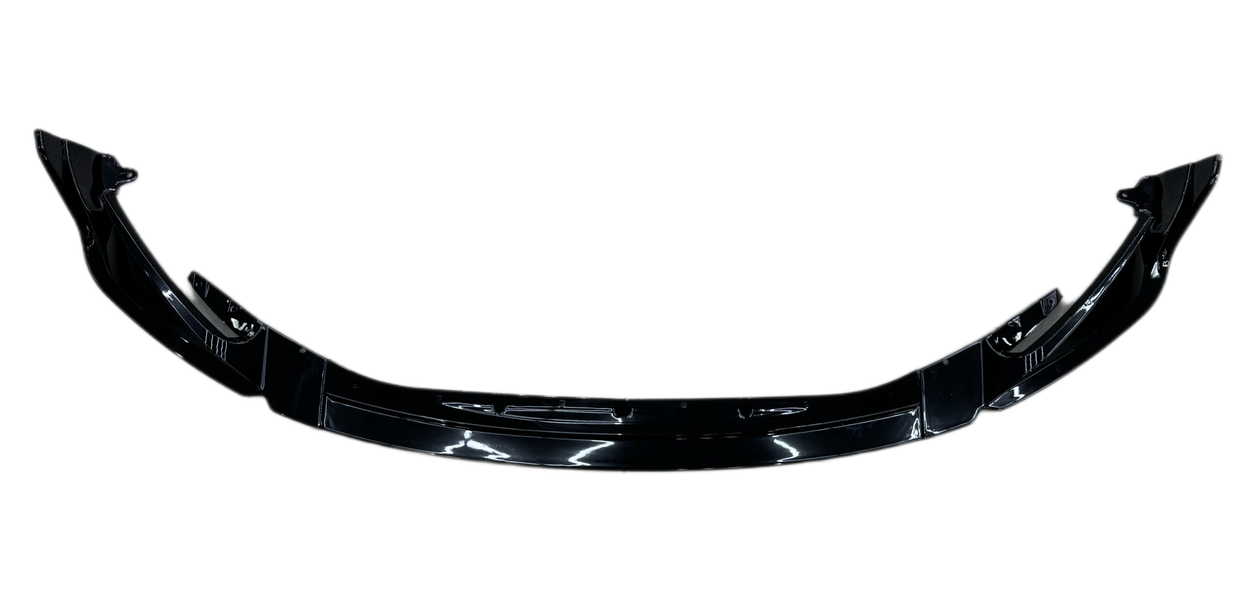 BM G80 / G82 (M3/M4) Gloss Black v style 3pce front spoiler