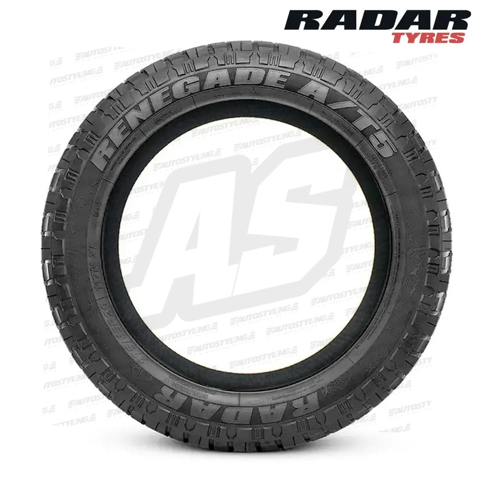 265/50/20 20 Inch Radar Renegade A/T5 All-Terrain 112V XL Bakkie Tyre