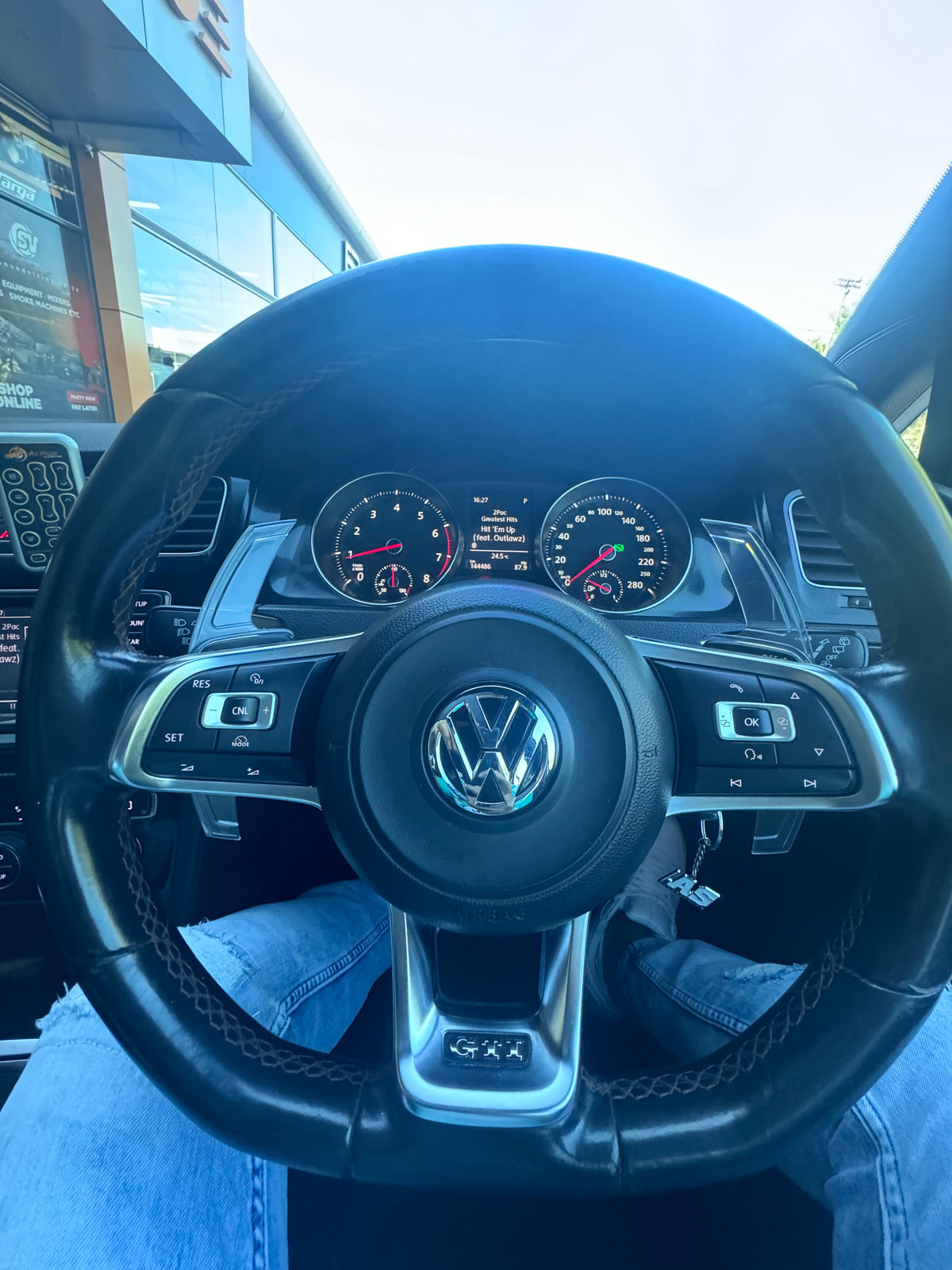 VW MK7 GTI & R AS Transparent DSG Paddle Shifter Extensions for Automa –  Autostyling Klerksdorp