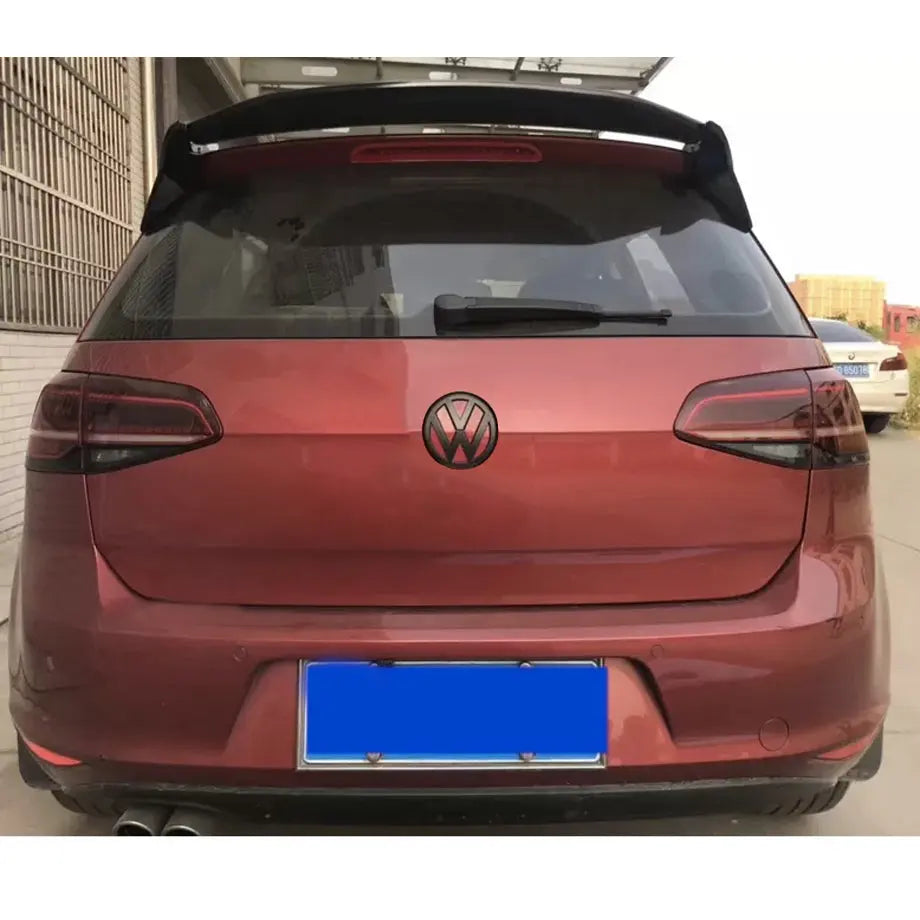 VW GOLF MK 7 TSI ASPEC BOOT SPOILER BLACK