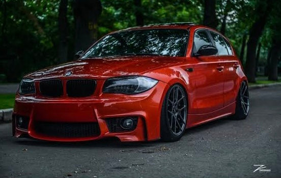 BM E82/ E87  TO 1M FRONT BUMPER UPGRADE