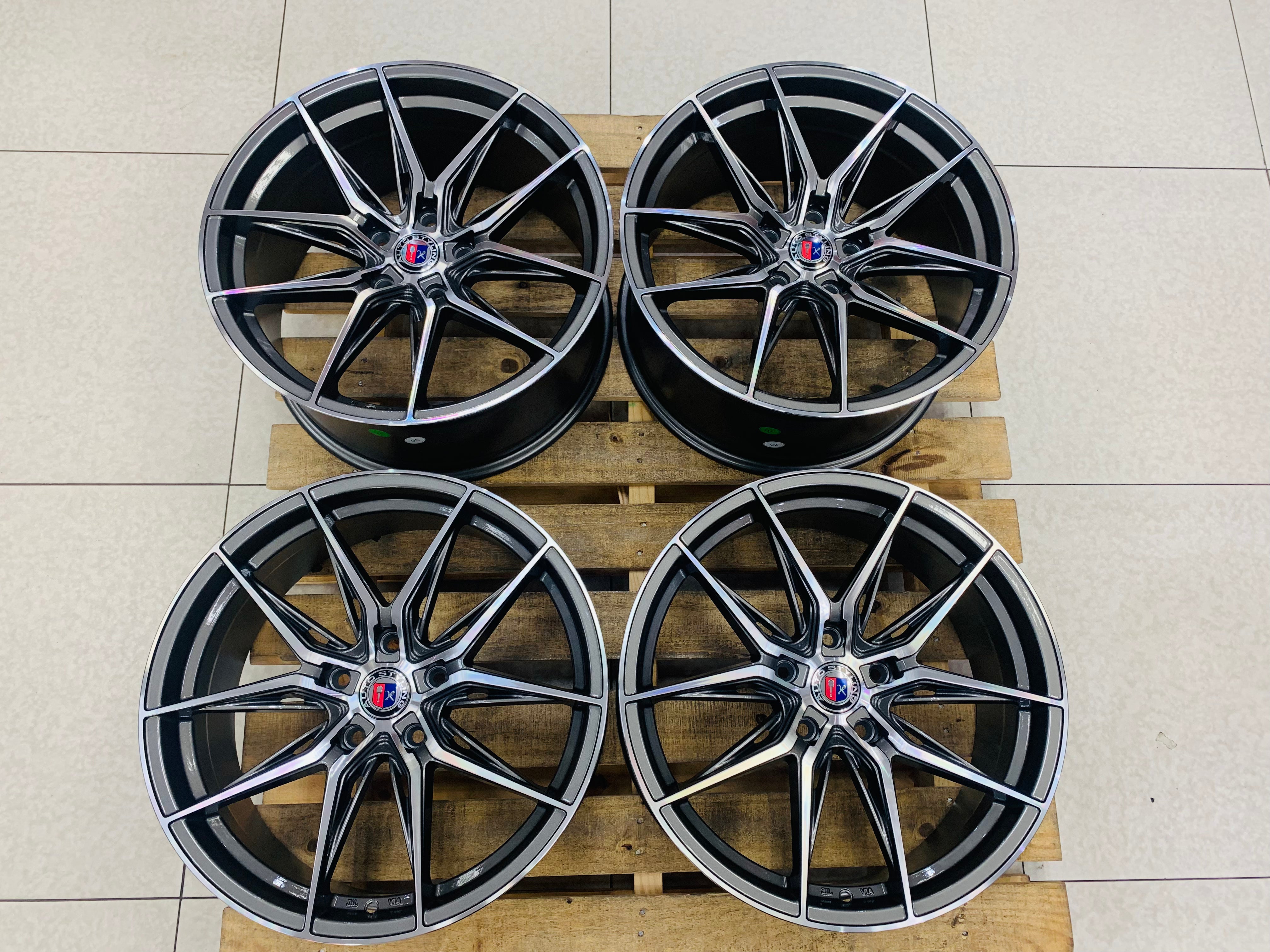 19” AS-VT80 5X120 Grey wheels