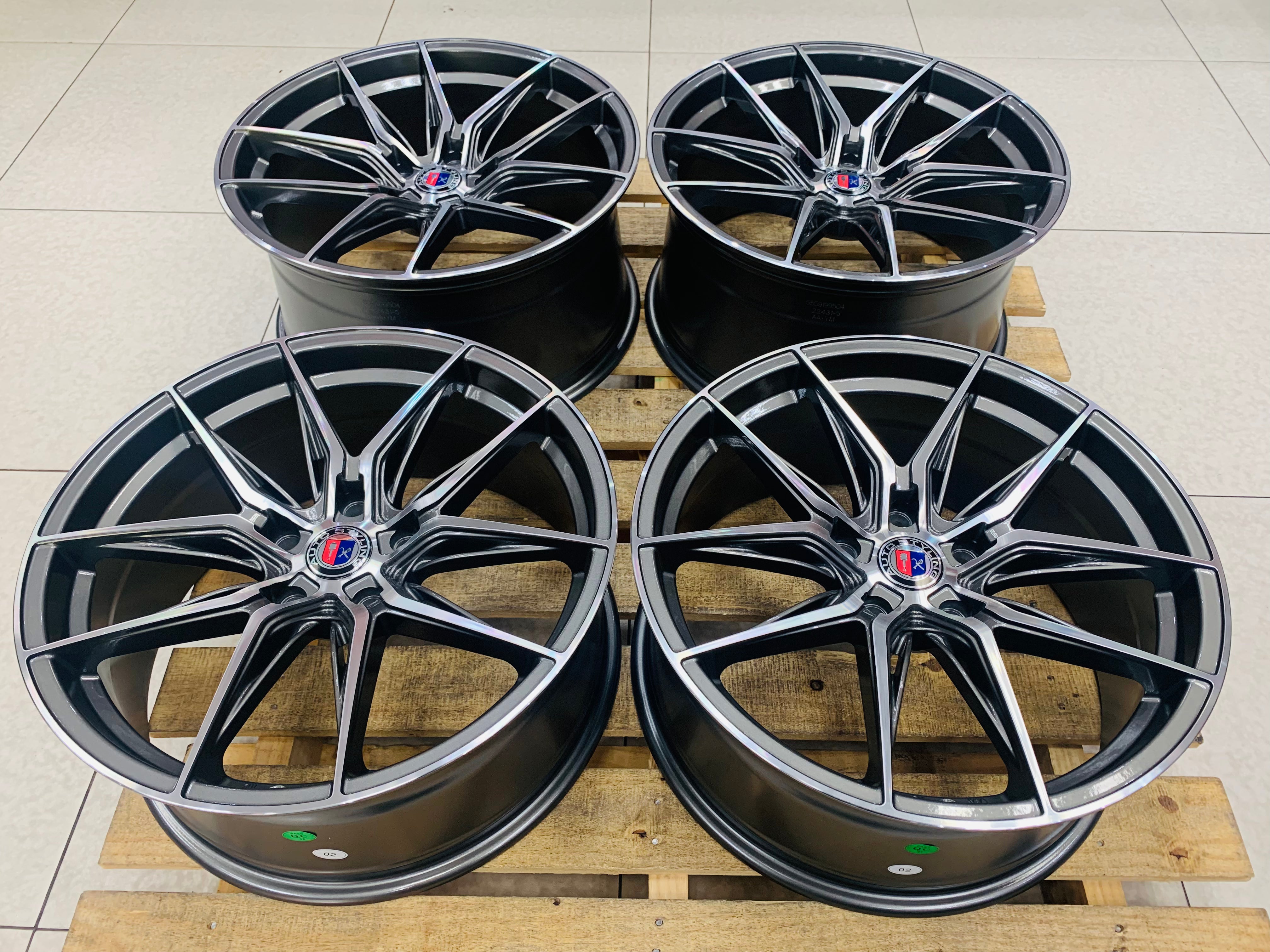 19” AS-VT80 5X120 Grey wheels