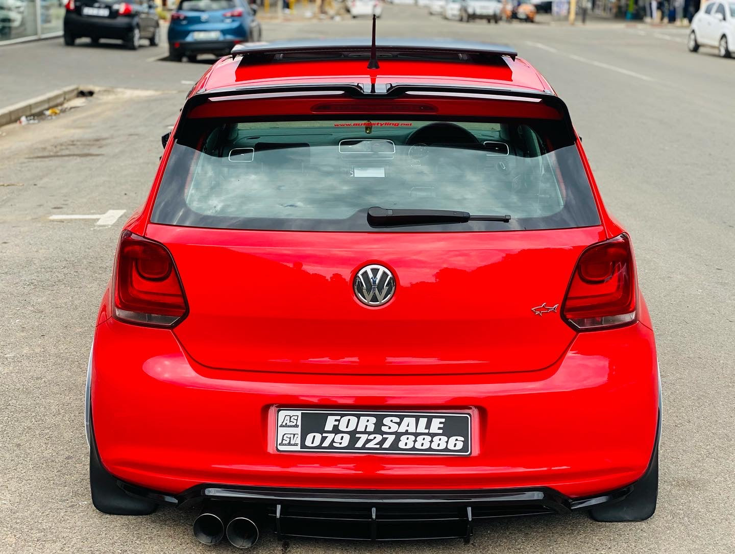 VW POLO 6 TSI TO GTI REAR DIFFUSER