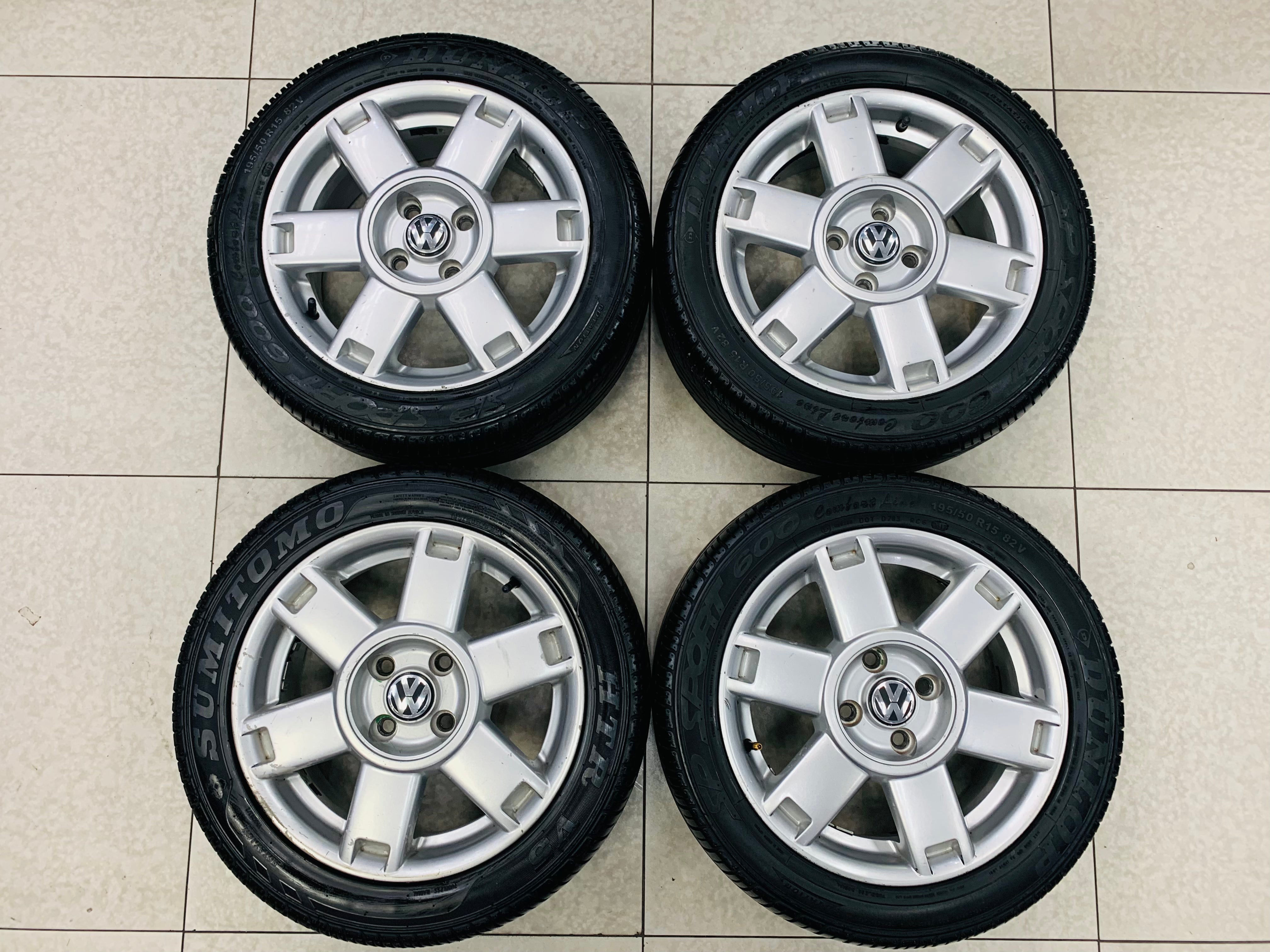 15” OEM PREOWNED ROX WHEELS & TYRES