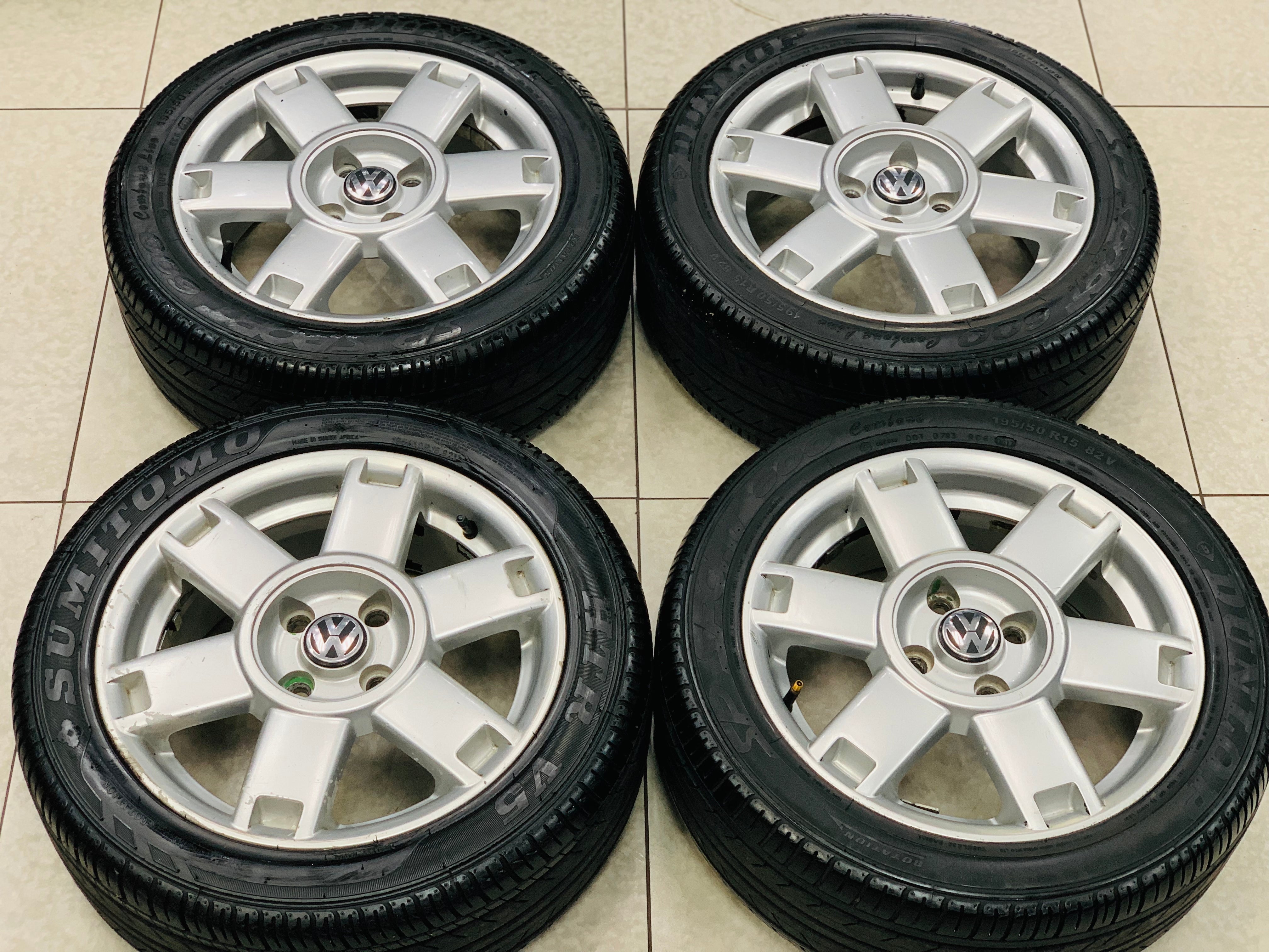 15” OEM PREOWNED ROX WHEELS & TYRES