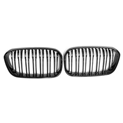 BMW F20 FACELIFT DOUBLE  SLAT GLOSS BLACK GRILLS