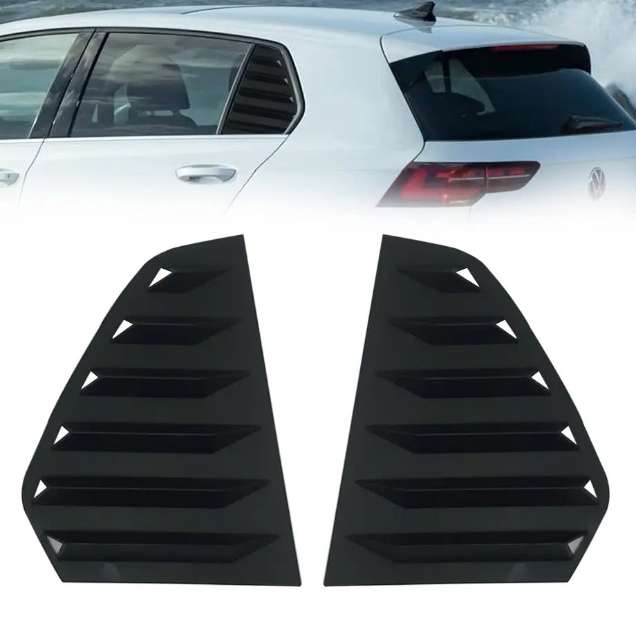 Vw golf MK8 rear window louver