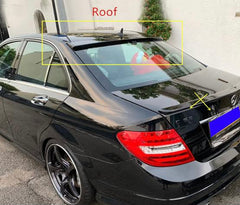 Mercedes W204 roof spoiler