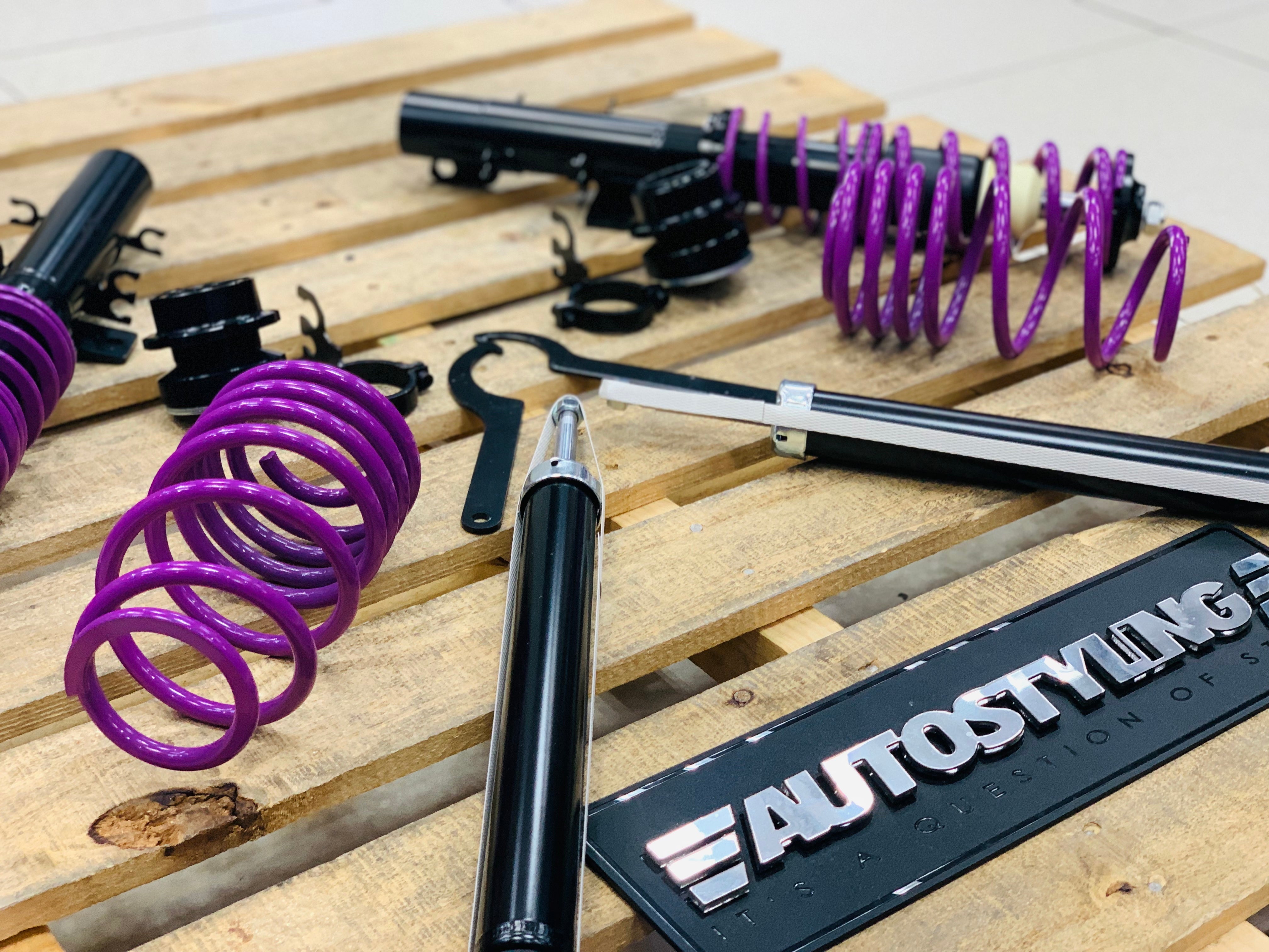 ULTRA VIOLET  COILOVERS VW POLO 6 R/TSI/VIVO PURPLE