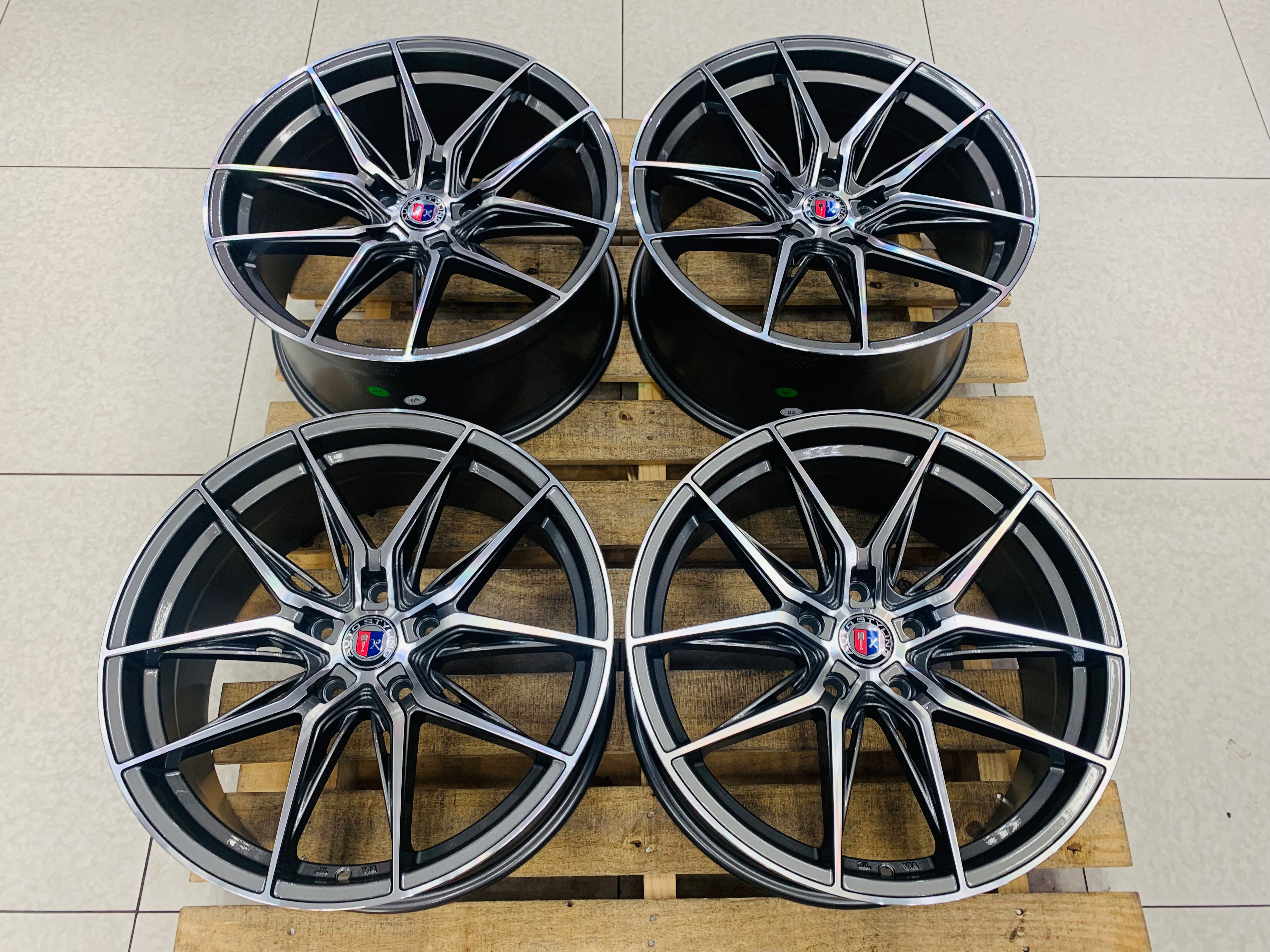 19” AS-VT80 5X120 Grey wheels