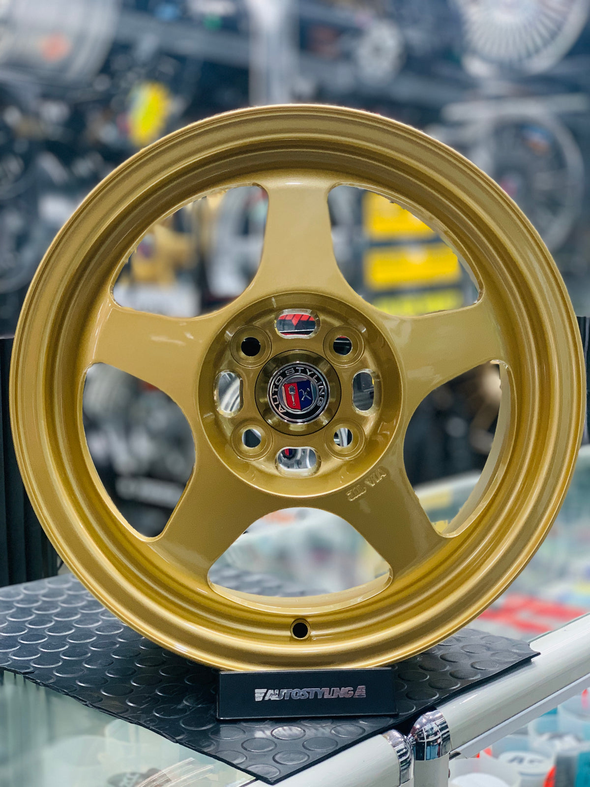 15” AS- SPOONS GOLD 7J WHEELS